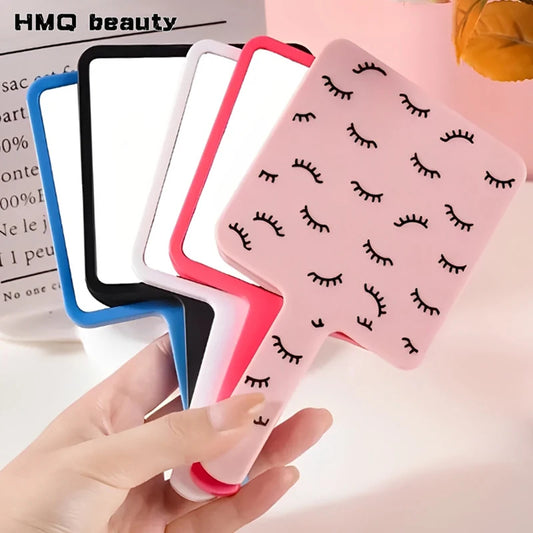Handheld Square Makeup Mirror