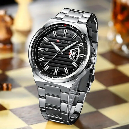 CURREN Men’s Watch with Automatic Date